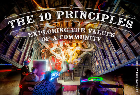 10 burning man principles